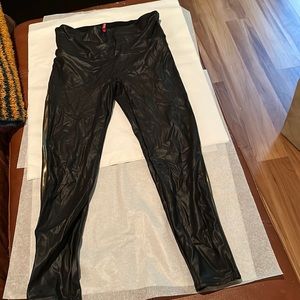 Spanx Performance Leather  Leggings